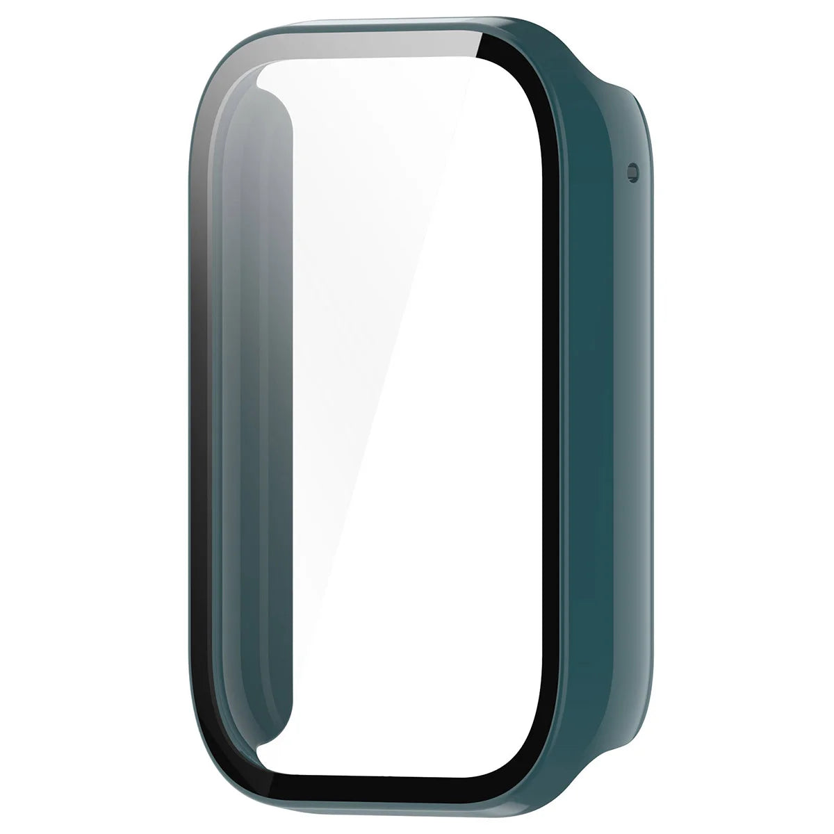 Schutzhülle mit Glas für Xiaomi Smart Band 10 Pro, Bizon Case Watch Adamo, Grün