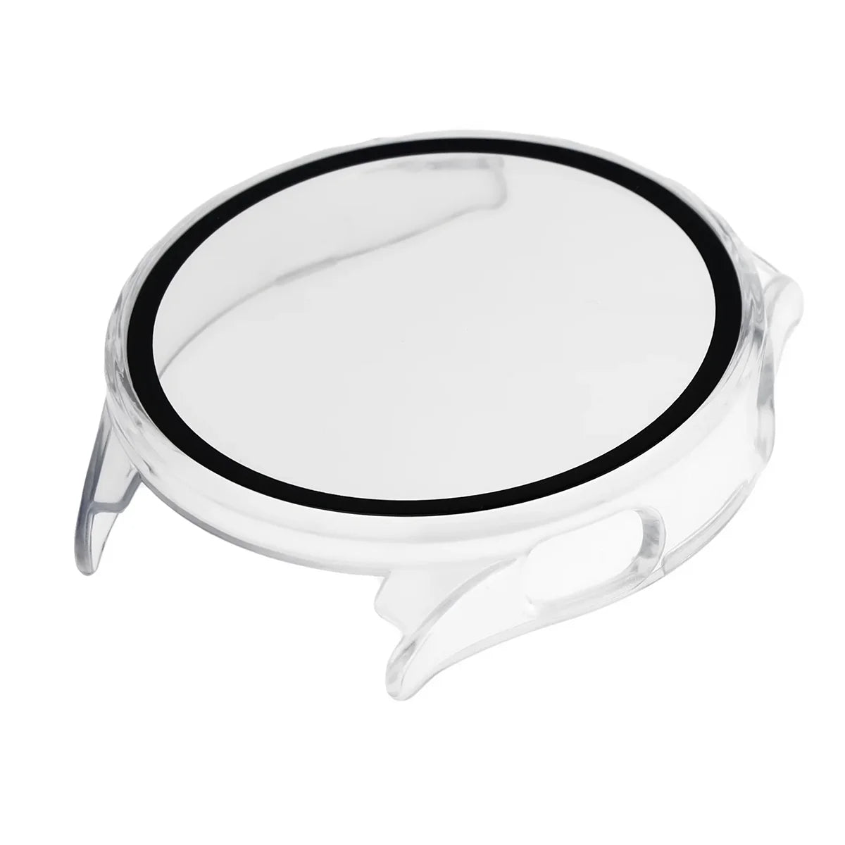Schutzhülle mit Glas für Xiaomi Watch 5, Bizon Case Watch Adamo, Transparent