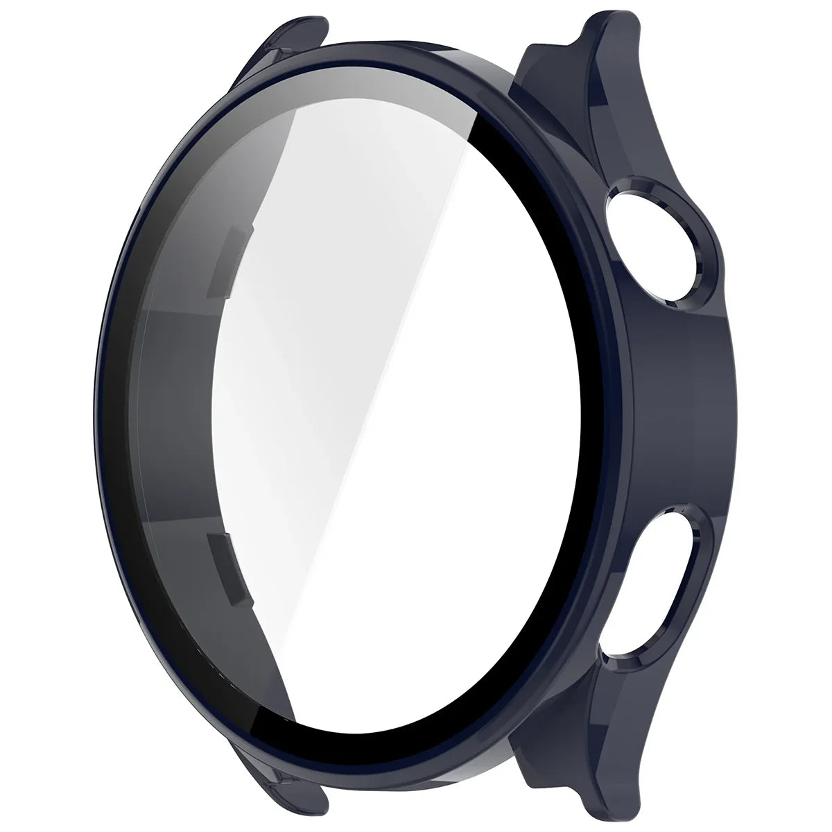 Schutzhülle mit Glas für Xiaomi Watch 5, Bizon Case Watch Adamo, Dunkelblau