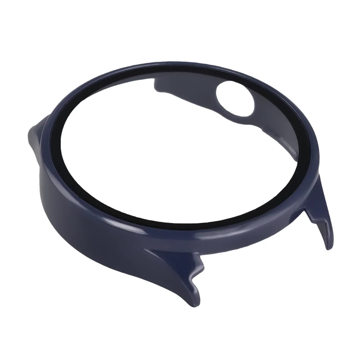 Schutzhülle mit Glas für Xiaomi Watch 5, Bizon Case Watch Adamo, Dunkelblau