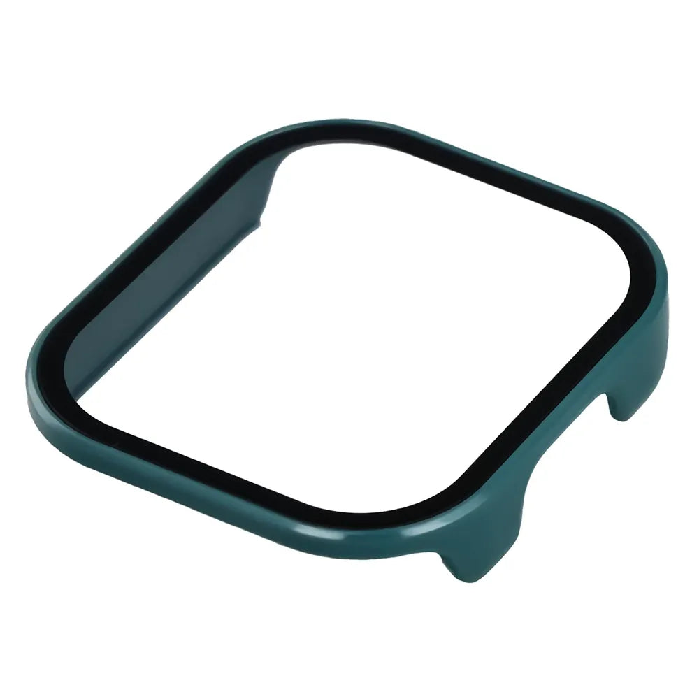 Schutzhülle mit Glas für Xiaomi Redmi Watch 6 Active, Bizon Case Watch Adamo, Grün (6/8)