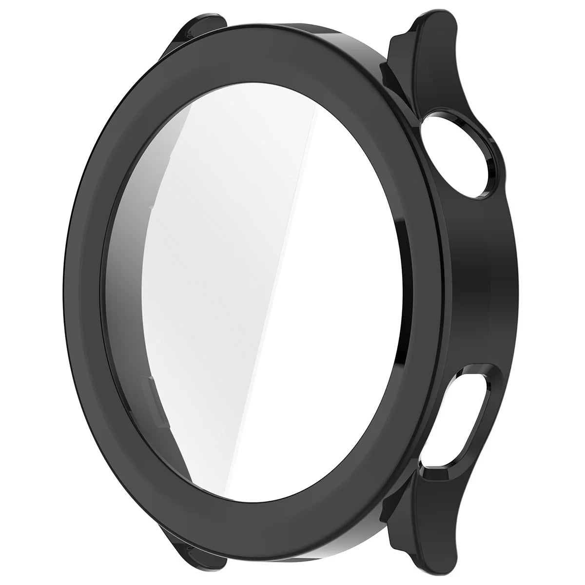 Schutzhülle mit Glas für Xiaomi Watch S5, Bizon Case Watch Adamo, Schwarz
