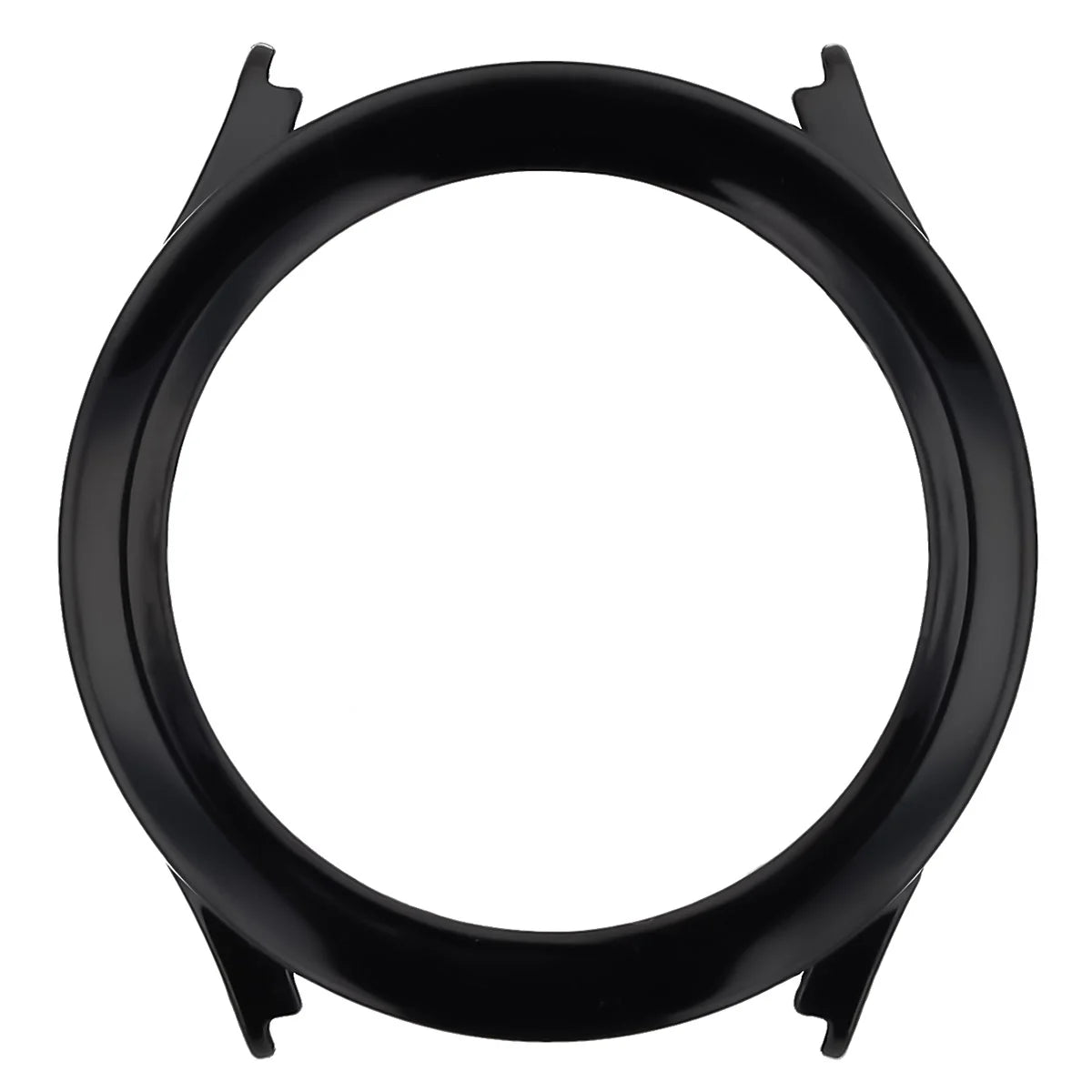 Schutzhülle mit Glas für Xiaomi Watch S5, Bizon Case Watch Adamo, Schwarz