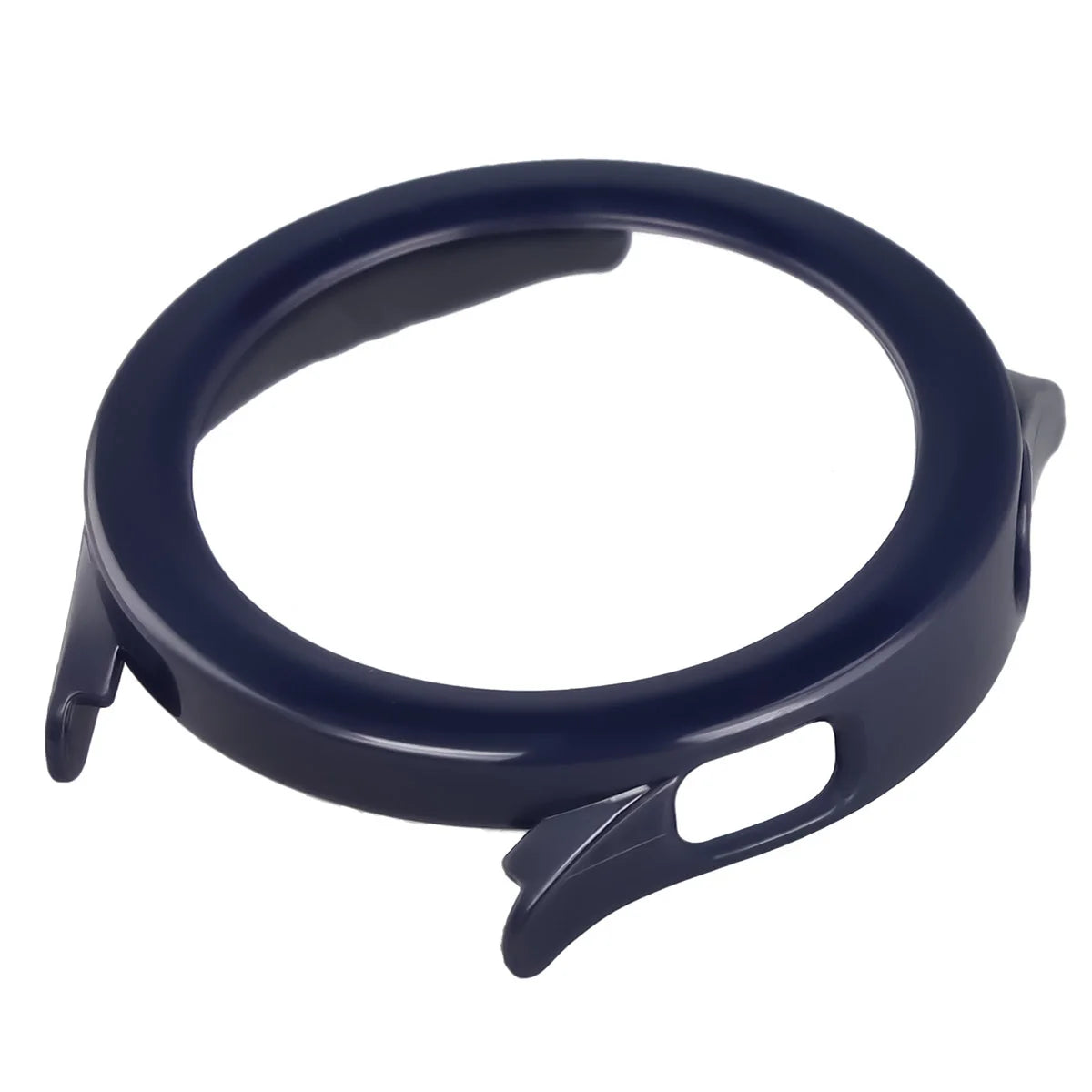 Schutzhülle mit Glas für Xiaomi Watch S5, Bizon Case Watch Adamo, Blau