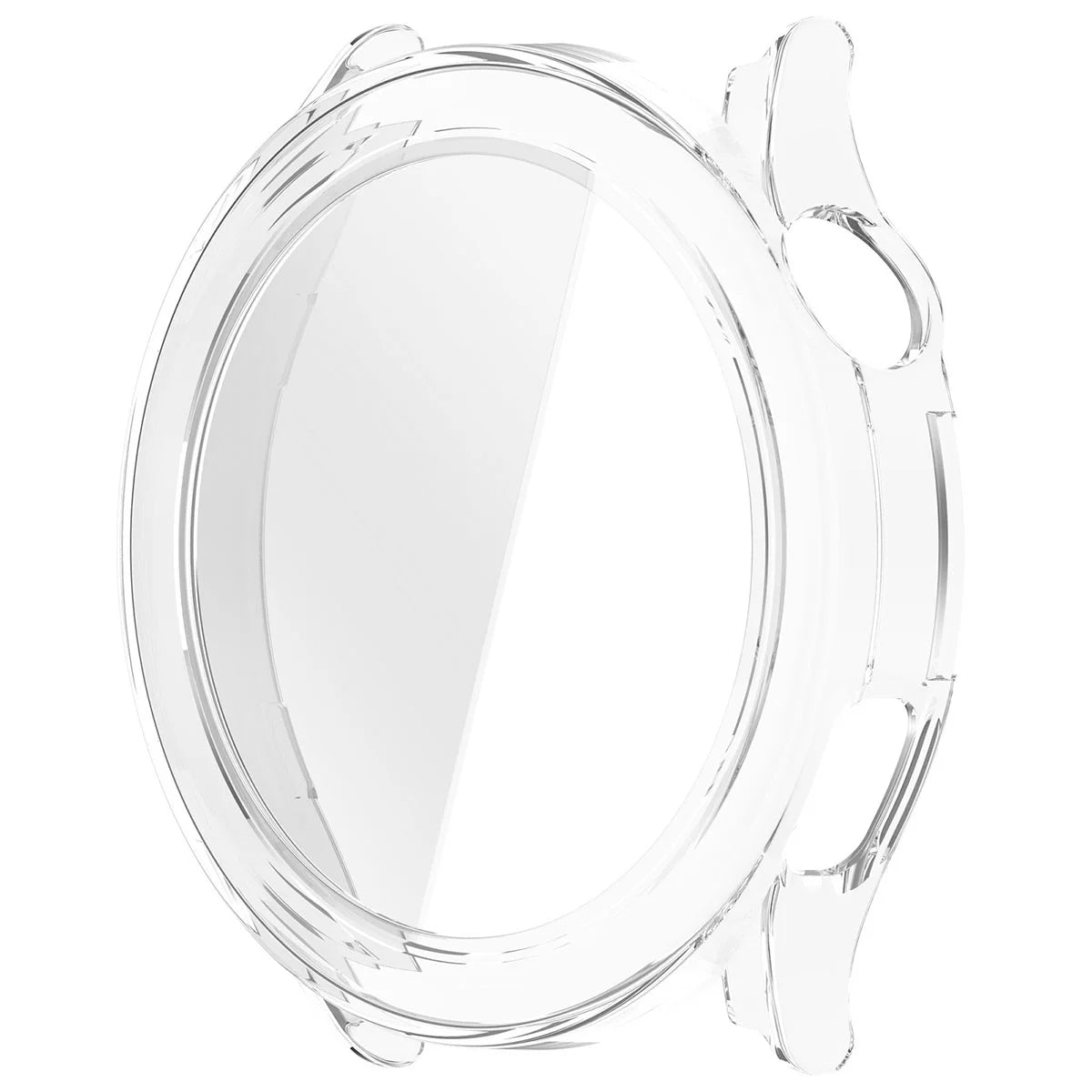 Schutzhülle mit Glas für Xiaomi Watch S5, Bizon Case Watch Adamo, Transparent