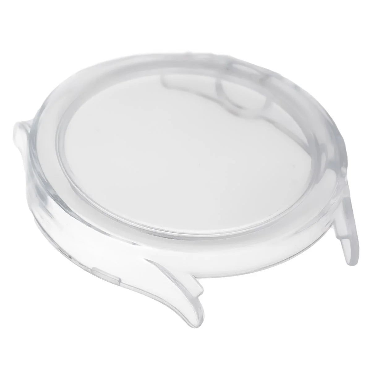 Schutzhülle mit Glas für Xiaomi Watch S5, Bizon Case Watch Adamo, Transparent