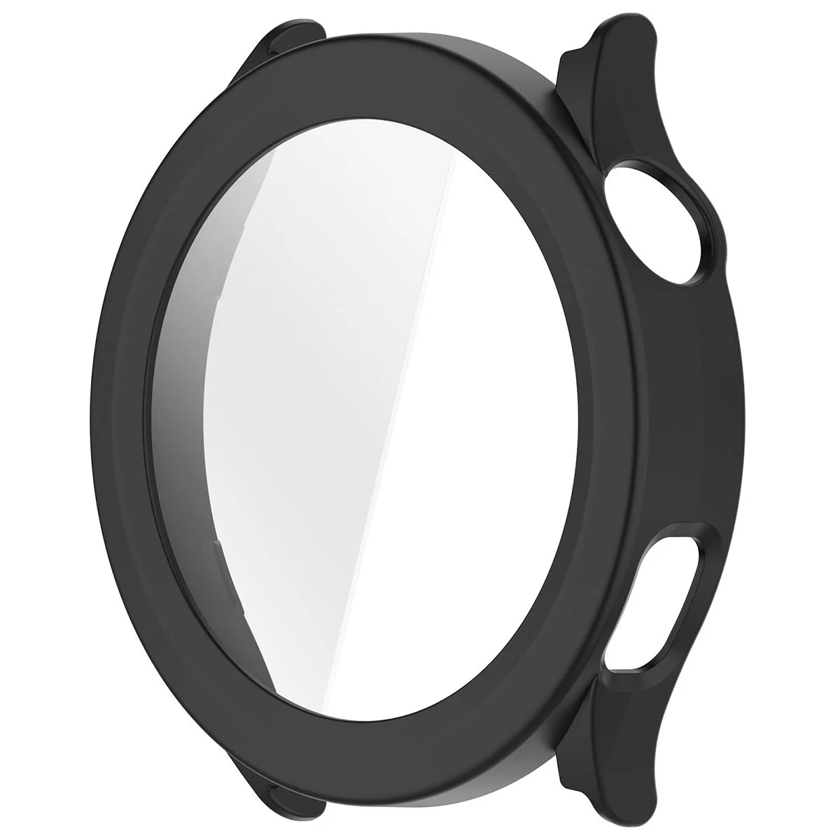 Schutzhülle mit Glas für Xiaomi Watch S5, Bizon Case Watch Adamo, mattes Schwarz