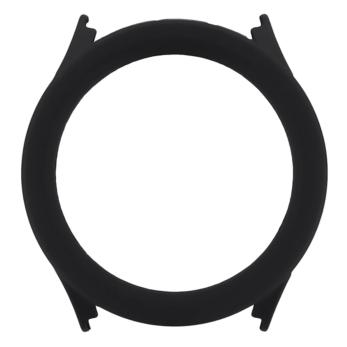 Schutzhülle mit Glas für Xiaomi Watch S5, Bizon Case Watch Adamo, mattes Schwarz