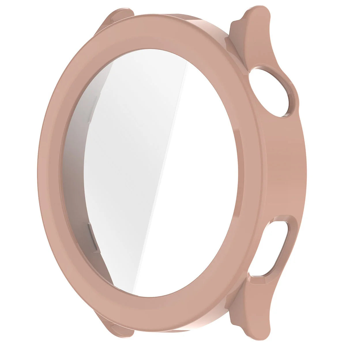 Schutzhülle mit Glas für Xiaomi Watch S5, Bizon Case Watch Adamo, Rosa