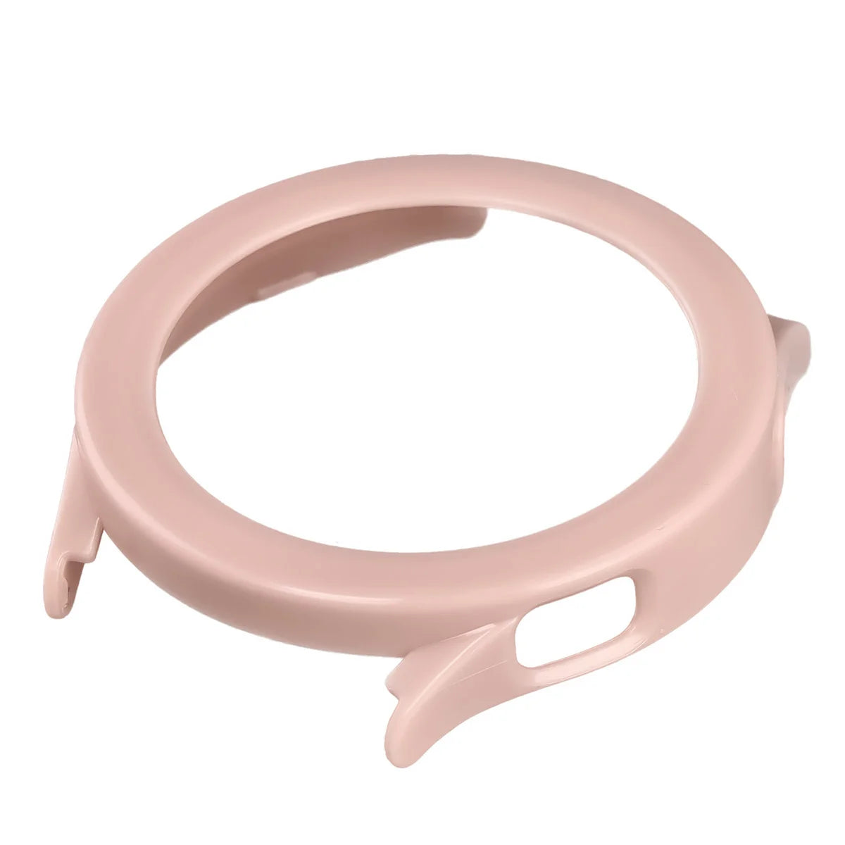 Schutzhülle mit Glas für Xiaomi Watch S5, Bizon Case Watch Adamo, Rosa