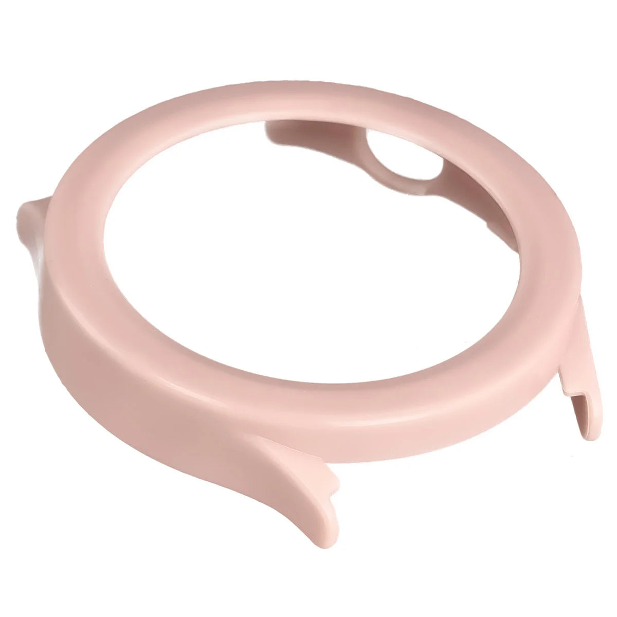 Schutzhülle mit Glas für Xiaomi Watch S5, Bizon Case Watch Adamo, Rosa