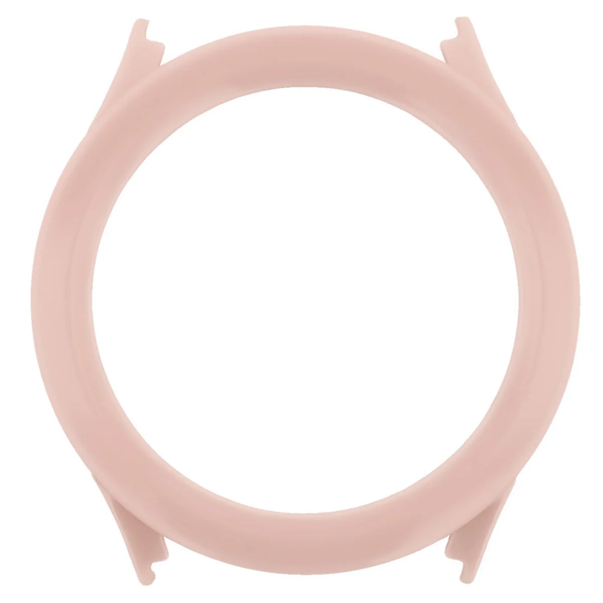 Schutzhülle mit Glas für Xiaomi Watch S5, Bizon Case Watch Adamo, Rosa