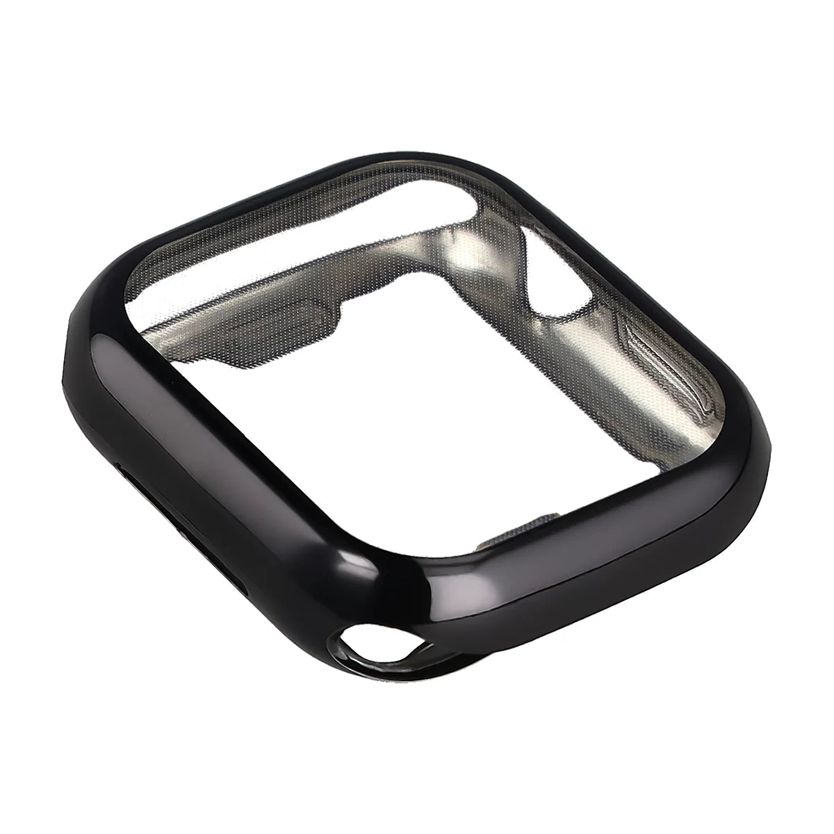 Schutzhülle für Apple Watch Series 12 42mm, Bizon Case Watch Felipe, Schwarz (5/8)