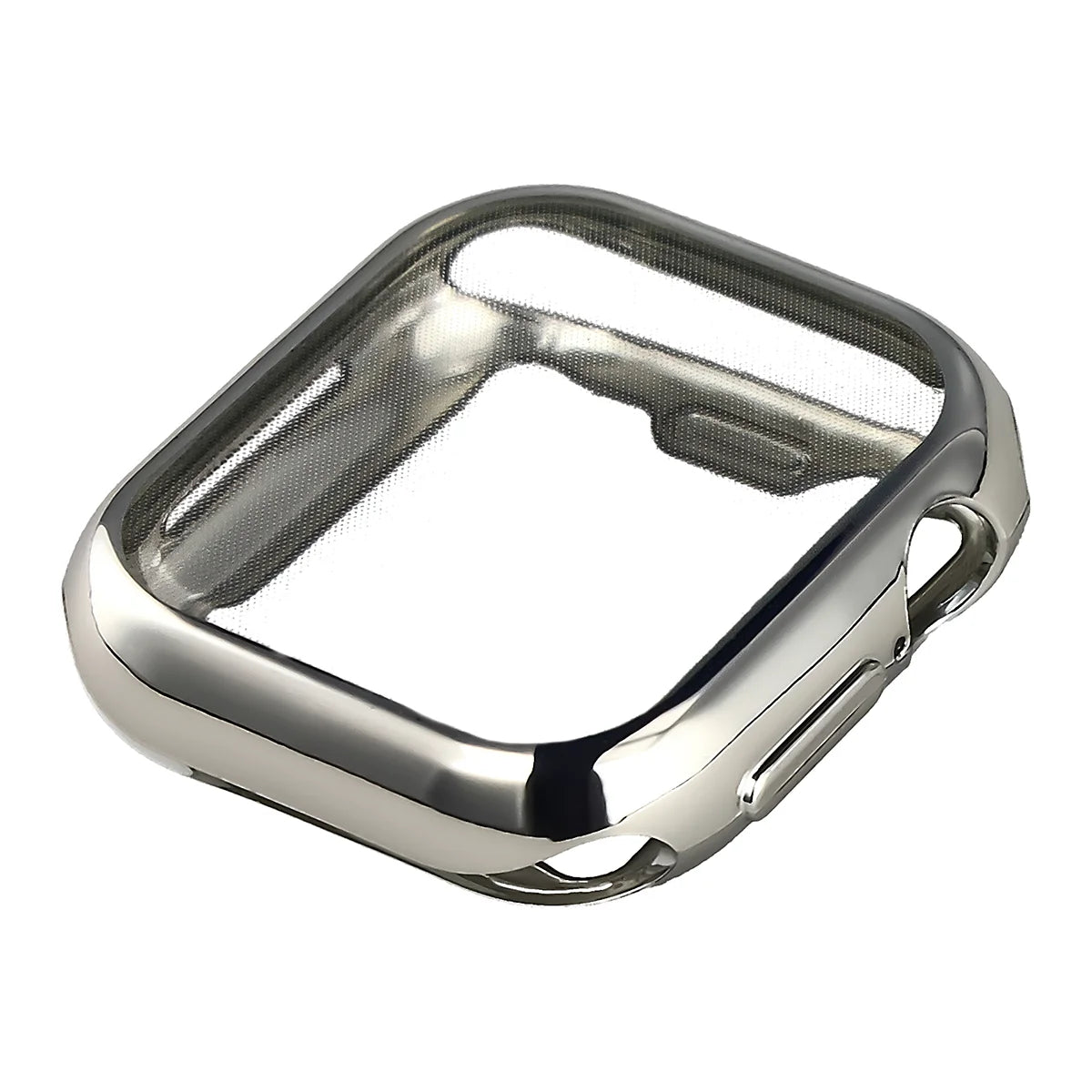 Schutzhülle für Apple Watch Series 12 42mm, Bizon Case Watch Felipe, Silbern (4/8)