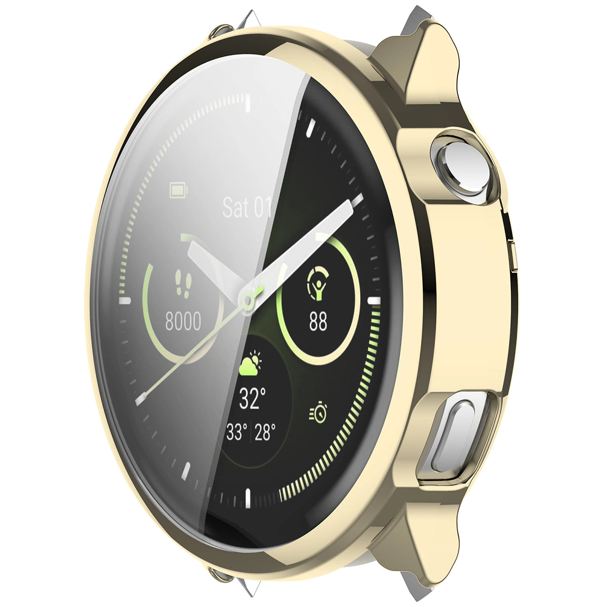 Schutzhülle für Garmin Venu 4 41 mm, Bizon Case Watch Felipe, Golden