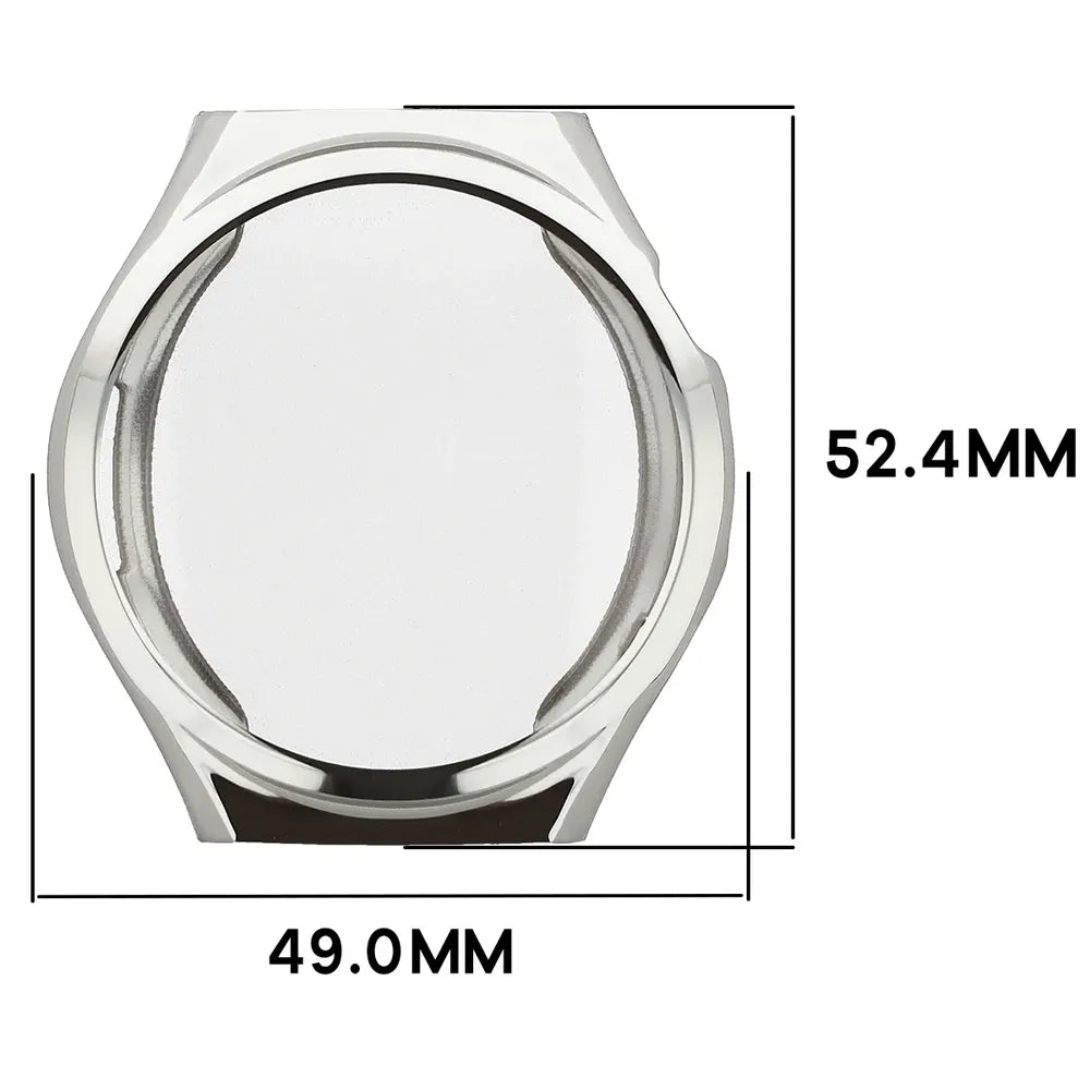 Schutzhülle für Huawei Watch 6 / 6 Pro 46mm, Bizon Case Watch Felipe, Silbern (2/8)