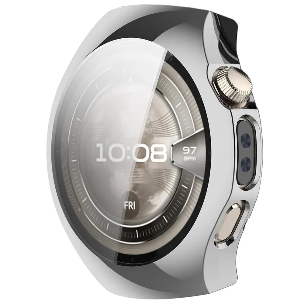 Schutzhülle für Huawei Watch 6 / 6 Pro 46mm, Bizon Case Watch Felipe, Silbern (8/8)