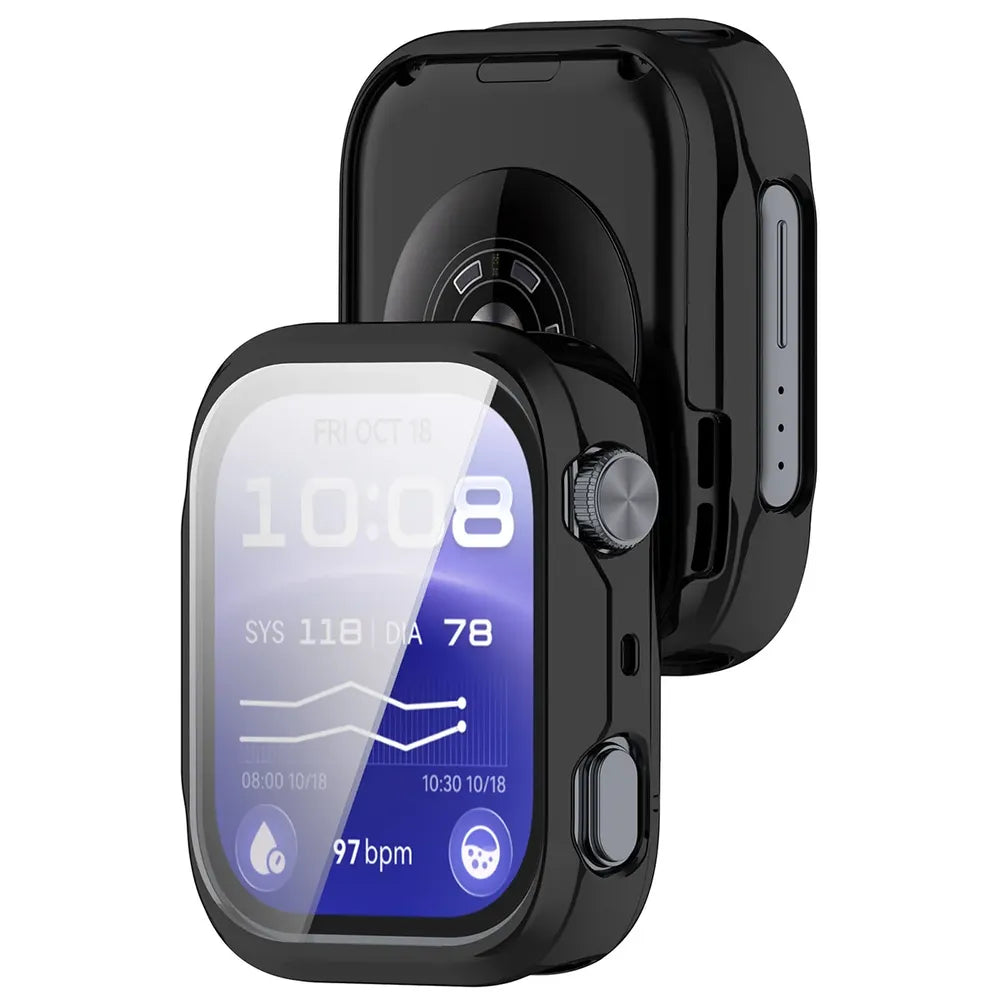 Schutzhülle für Huawei Watch D3, Bizon Case Watch Felipe, Schwarz (1/8)