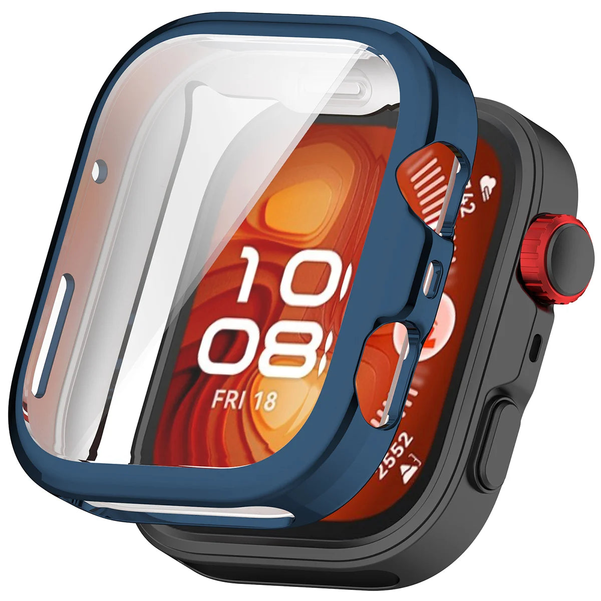 Schutzhülle für Huawei Watch Fit 5 Pro, Bizon Case Watch Felipe, Blau