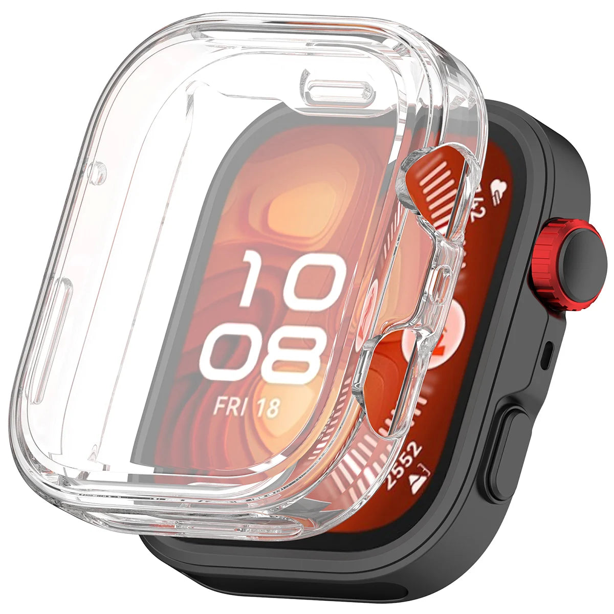 Schutzhülle für Huawei Watch Fit 5 Pro, Bizon Case Watch Felipe, Transparent