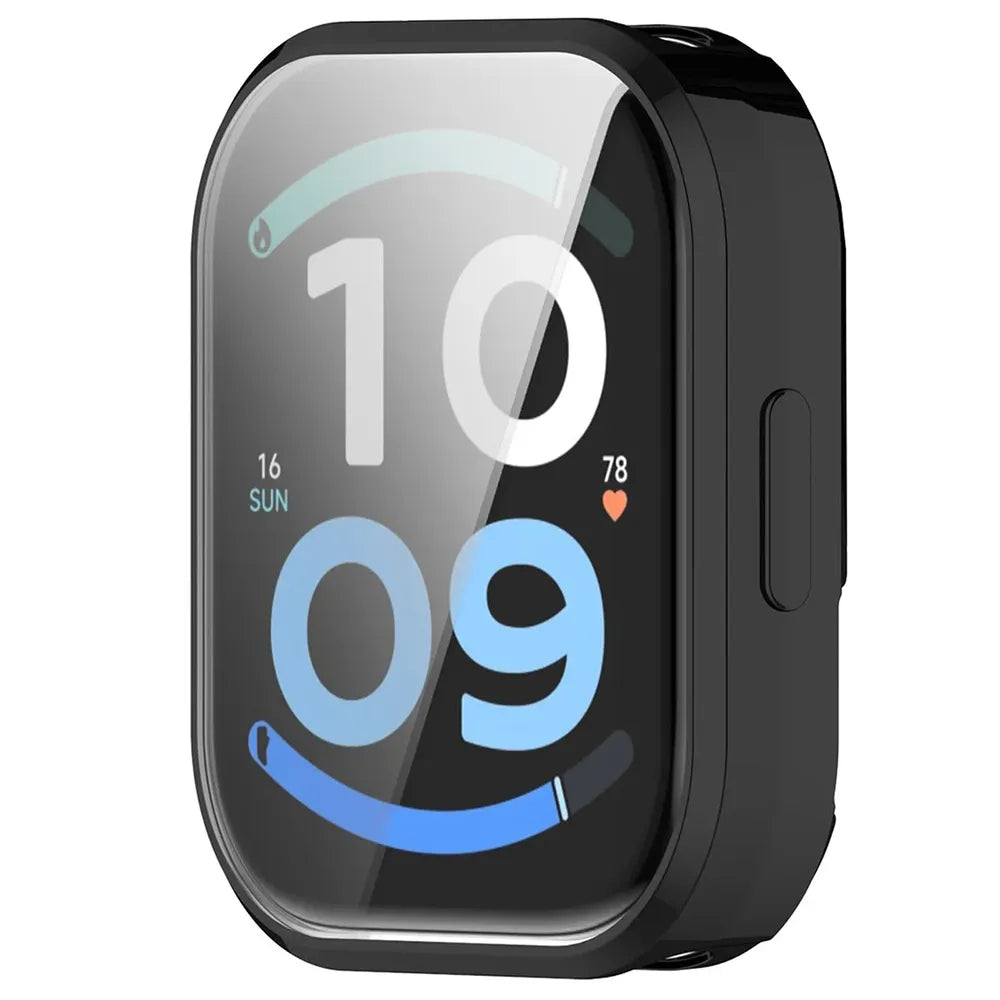 Schutzhülle für Xiaomi Redmi Watch 6 Active, Bizon Case Watch Felipe, Schwarz (8/8)