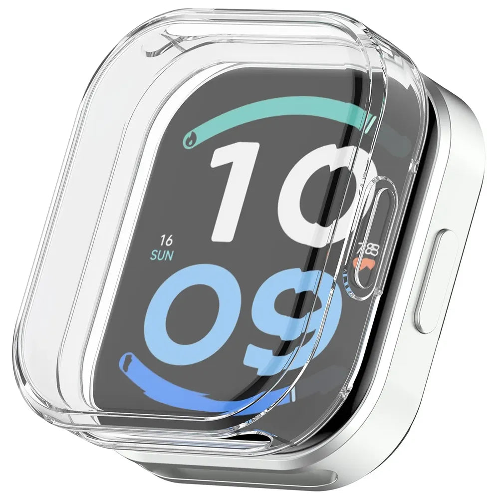 Schutzhülle für Xiaomi Redmi Watch 6 Active, Bizon Case Watch Felipe, Transparent (7/8)