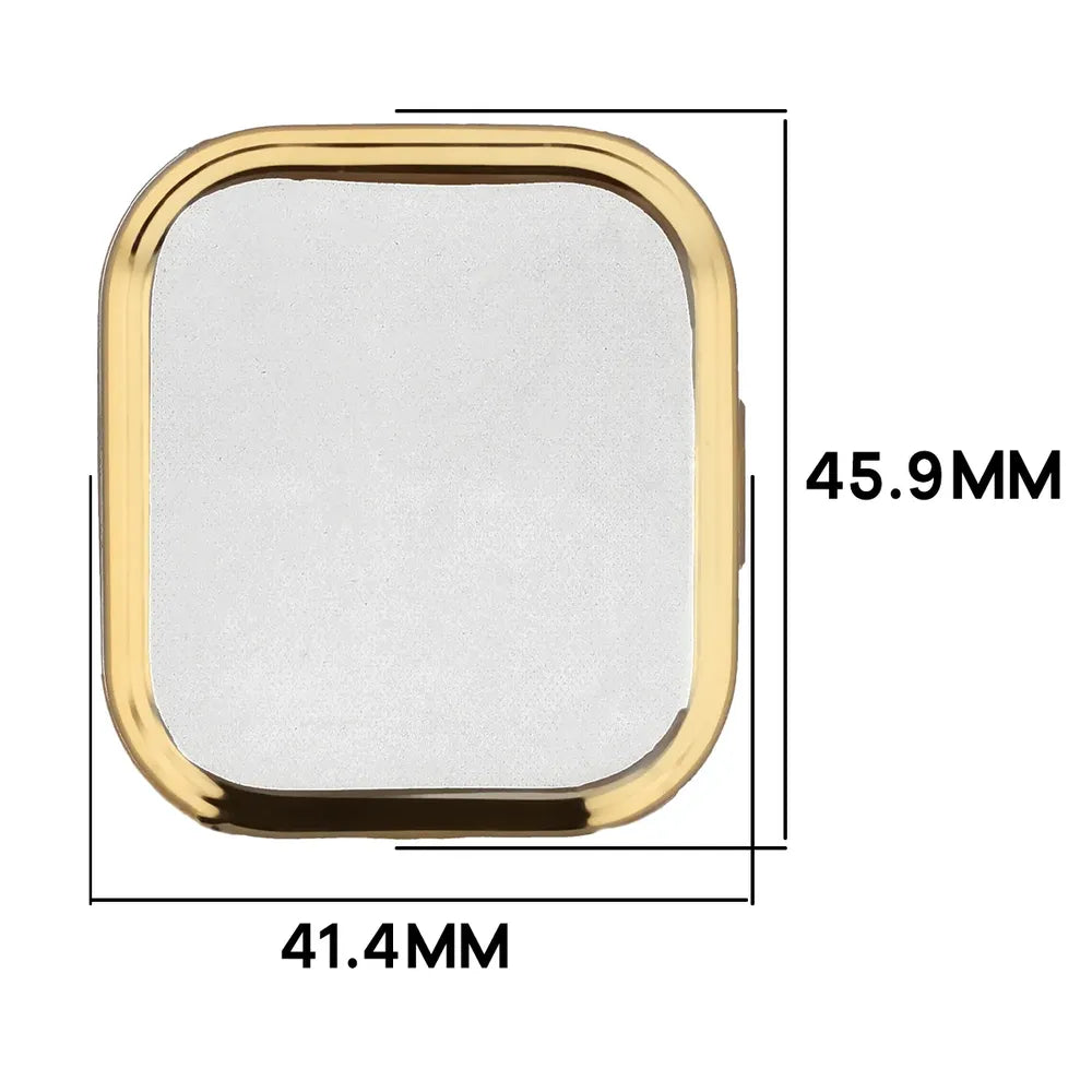 Schutzhülle für Xiaomi Redmi Watch 6 Active, Bizon Case Watch Felipe, Golden (2/8)