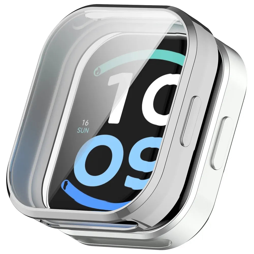 Schutzhülle für Xiaomi Redmi Watch 6 Active, Bizon Case Watch Felipe, Silbern (7/8)