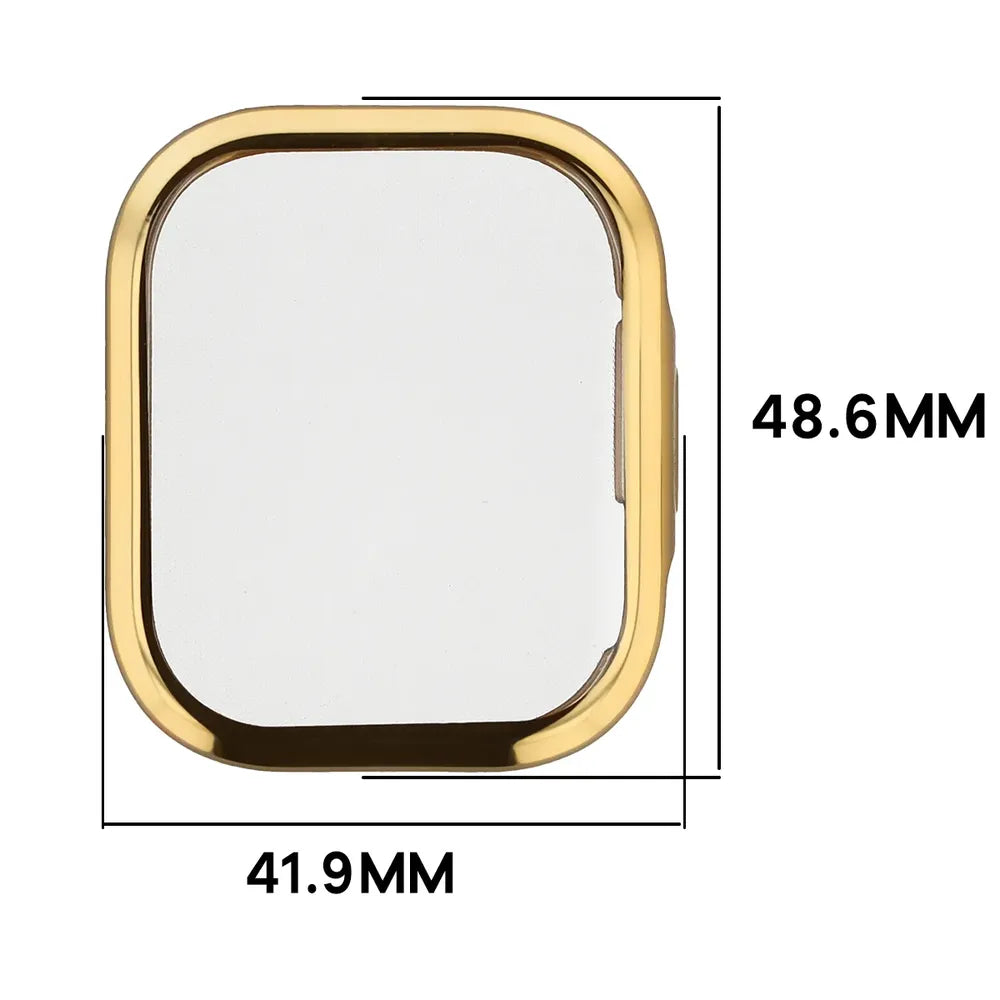 Schutzhülle für Xiaomi Redmi Watch 6 Lite, Bizon Case Watch Felipe, Golden (2/8)
