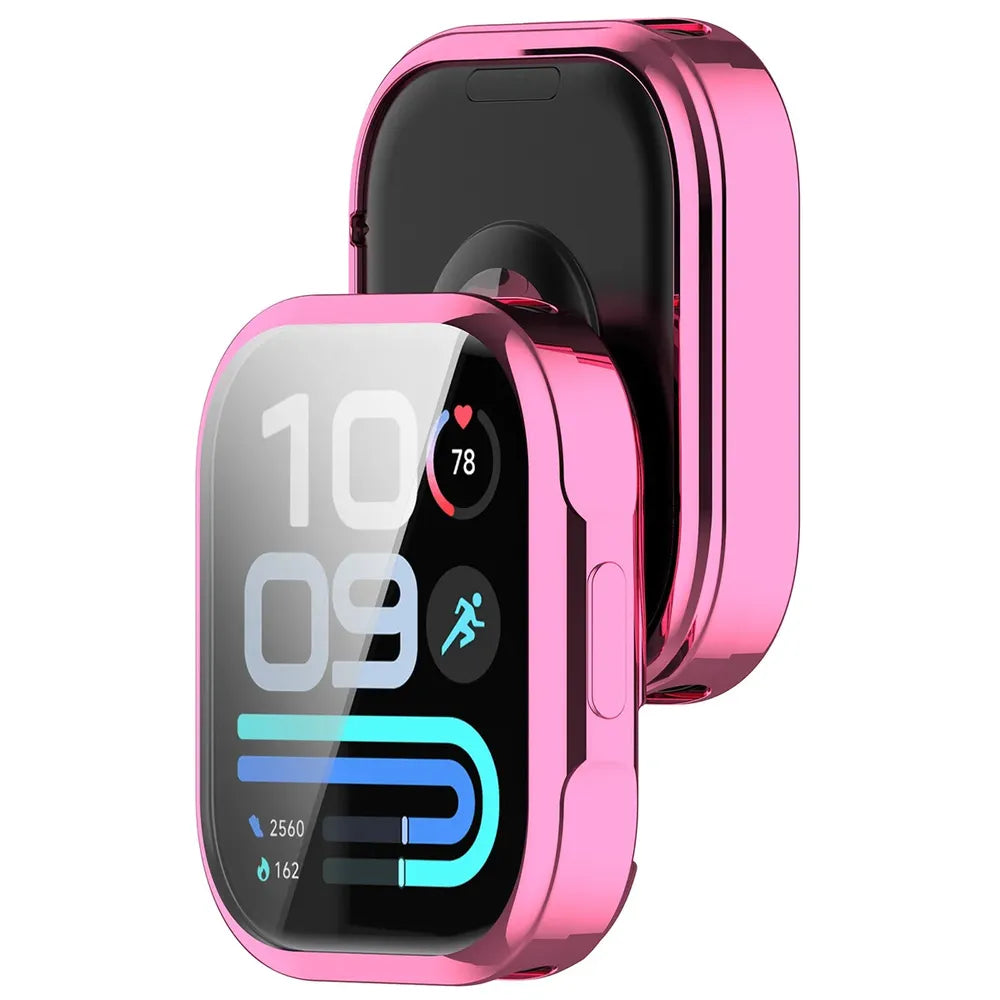 Schutzhülle für Xiaomi Redmi Watch 6 Lite, Bizon Case Watch Felipe, Rosa (1/8)