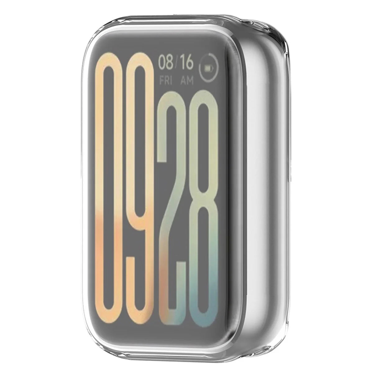 Schutzhülle für Xiaomi Smart Band 10 Pro, Bizon Case Watch Felipe, Transparent