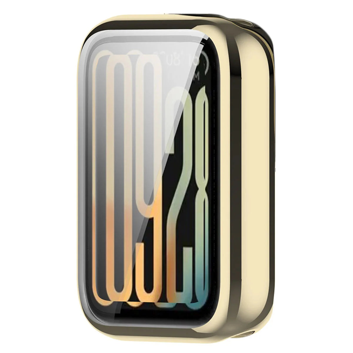 Schutzhülle für Xiaomi Smart Band 10 Pro, Bizon Case Watch Felipe, Golden