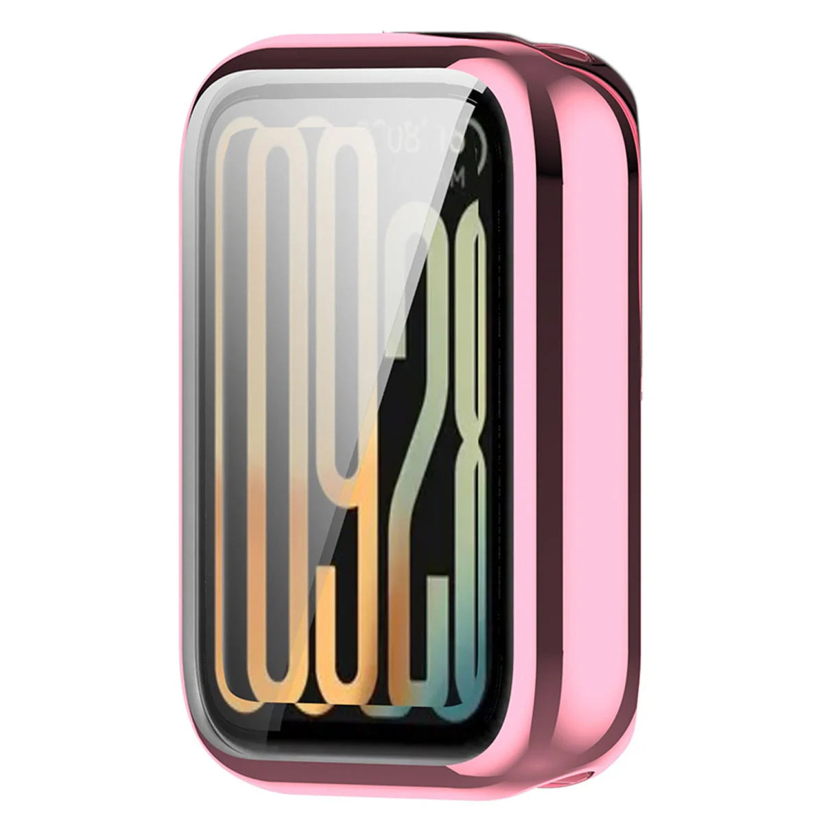 Schutzhülle für Xiaomi Smart Band 10 Pro, Bizon Case Watch Felipe, Rosa