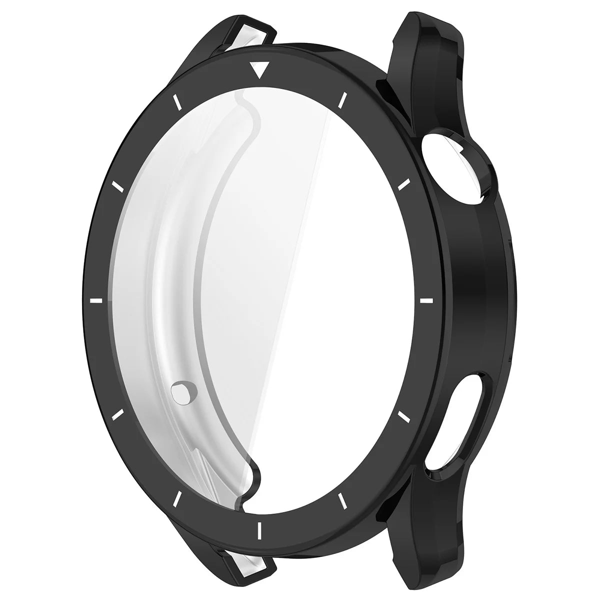 Schutzhülle für Xiaomi Watch S5, Bizon Case Watch Felipe, Schwarz