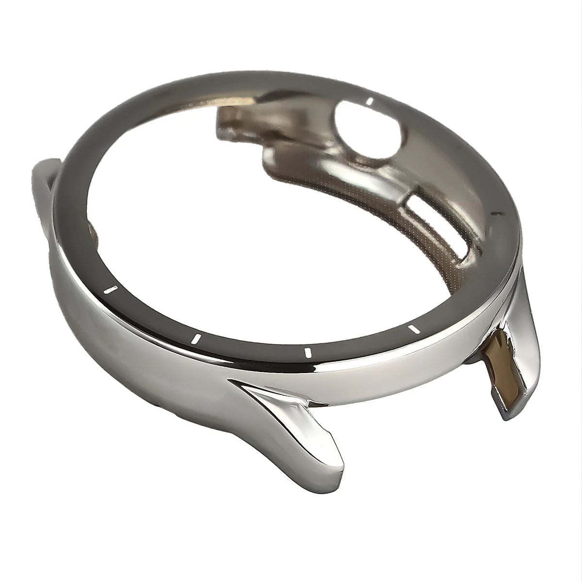 Schutzhülle für Xiaomi Watch S5, Bizon Case Watch Felipe, Silbern