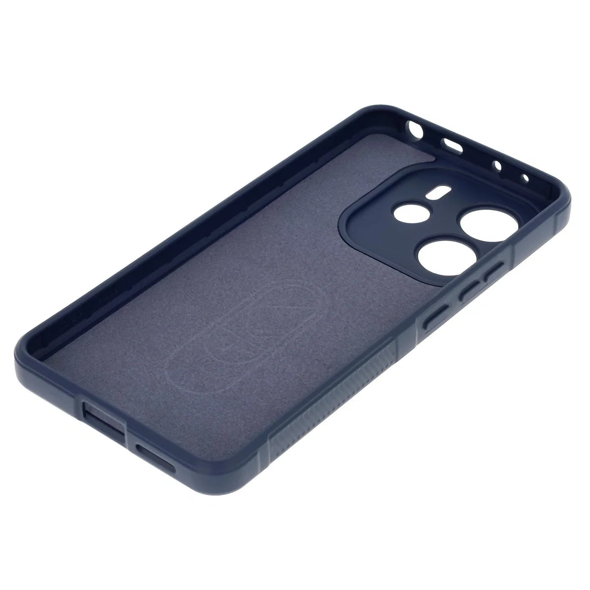 Robuste Handyhülle für Xiaomi Redmi Note 14 4G, Bizon Case Tur, Dunkelblau