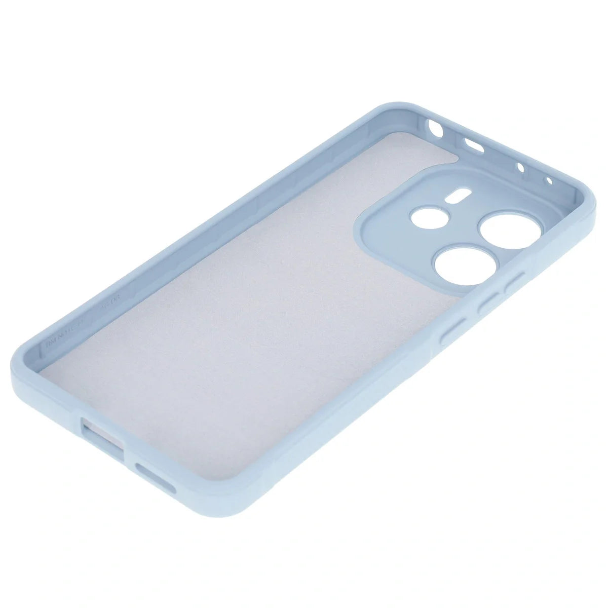 Robuste Handyhülle für Xiaomi Redmi Note 14 4G, Bizon Case Tur, Hellblau