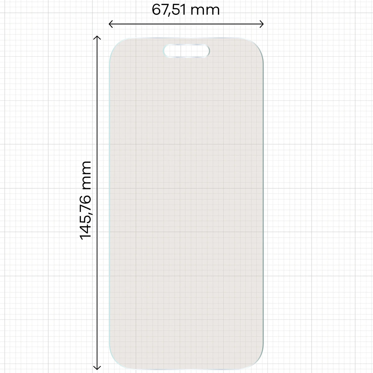2x Matte Folie mit dem umweltfreundlichen Applikator für iPhone 16 Pro, Bizon Eplikator Film Matte (2/5)
