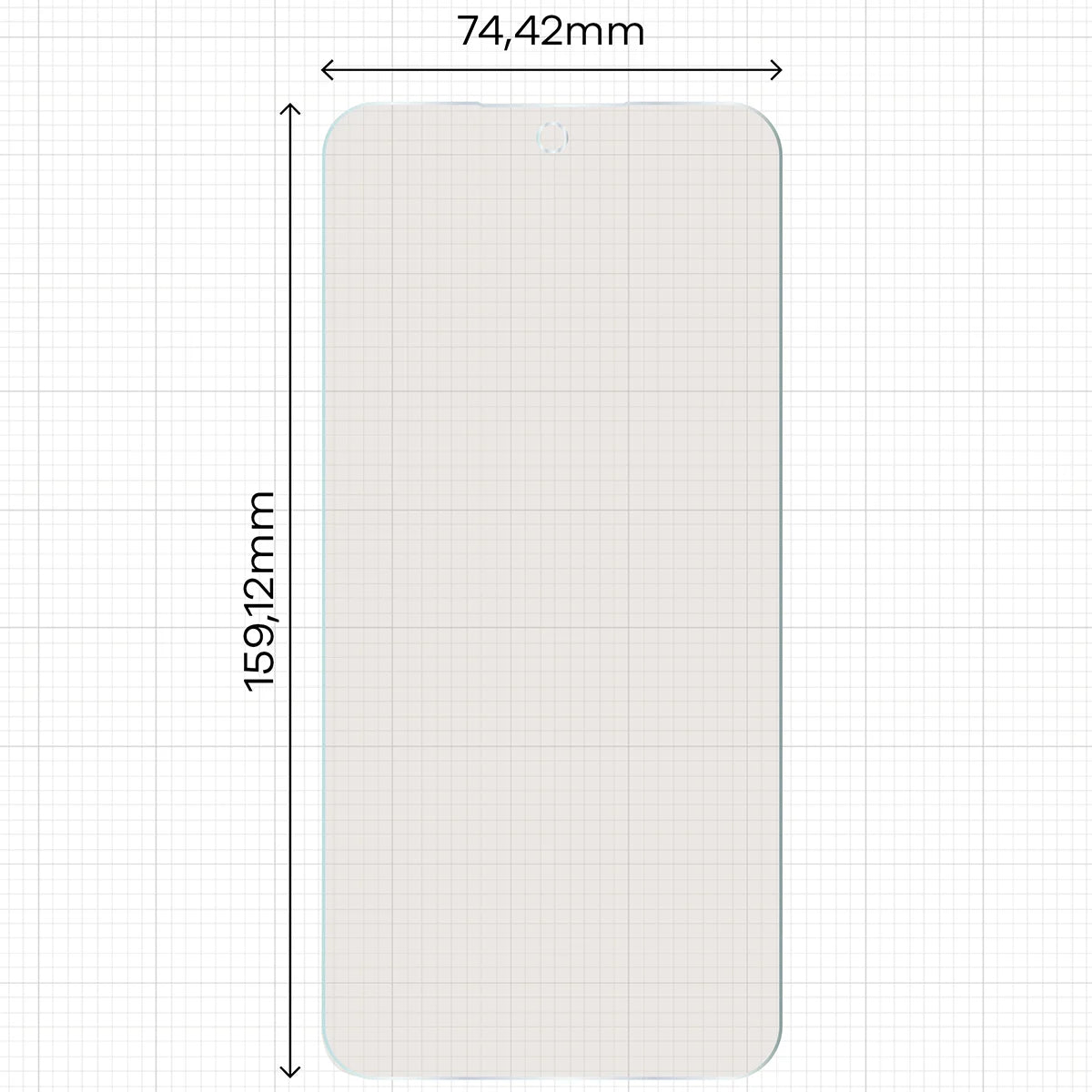 2x Matte Folie mit dem umweltfreundlichen Applikator für Galaxy A37 5G, Bizon Eplikator Film Matte (2/5)
