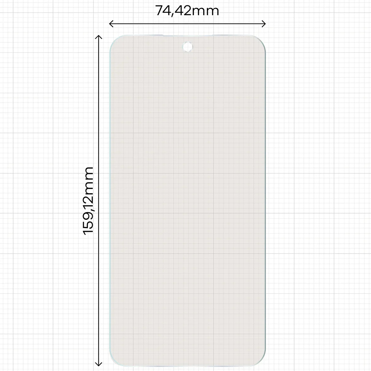 2x Matte Folie mit dem umweltfreundlichen Applikator für Galaxy A37 5G, Bizon Eplikator Film Matte (2/5)