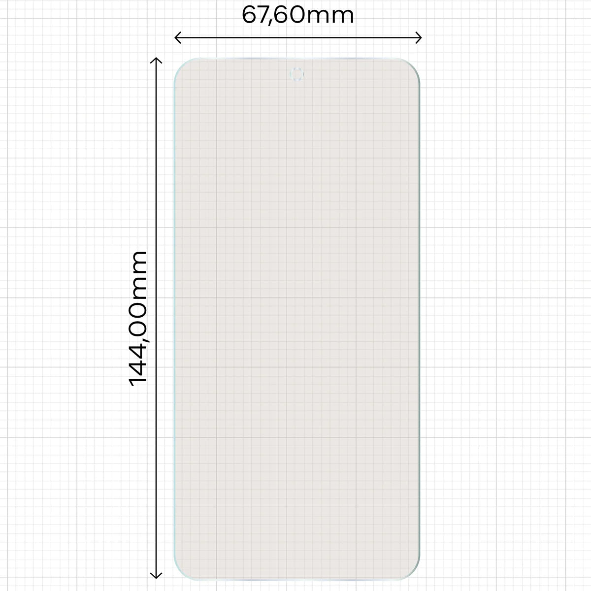 2x Matte Folie mit dem umweltfreundlichen Applikator für Galaxy S25, Bizon Eplikator Film Matte (2/5)