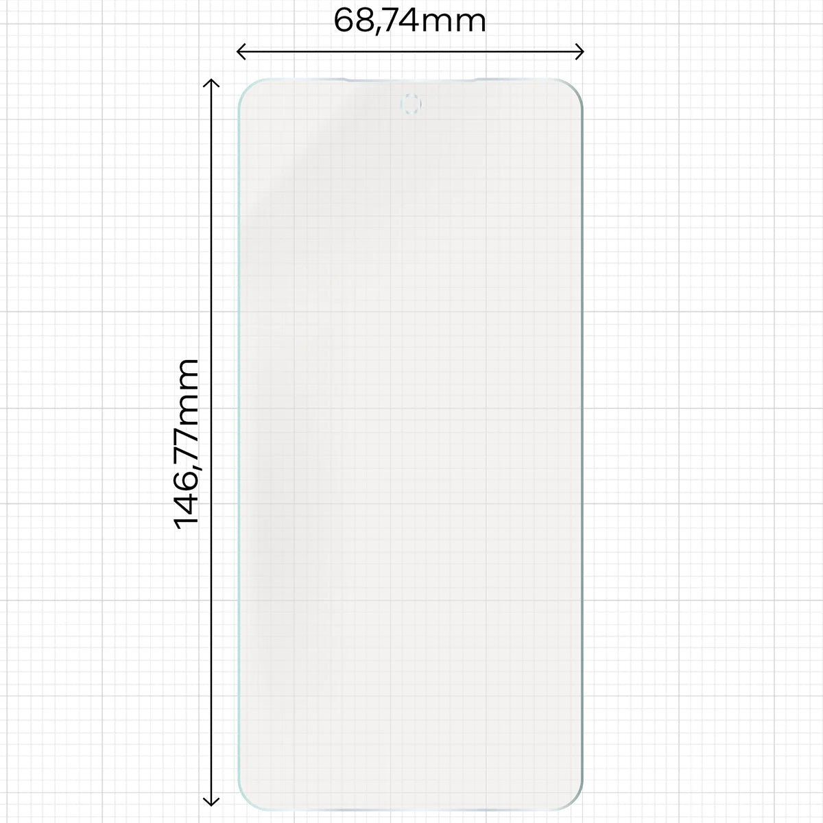 2x Matte Folie mit dem umweltfreundlichen Applikator für Galaxy S26, Bizon Eplikator Film Matte (2/5)