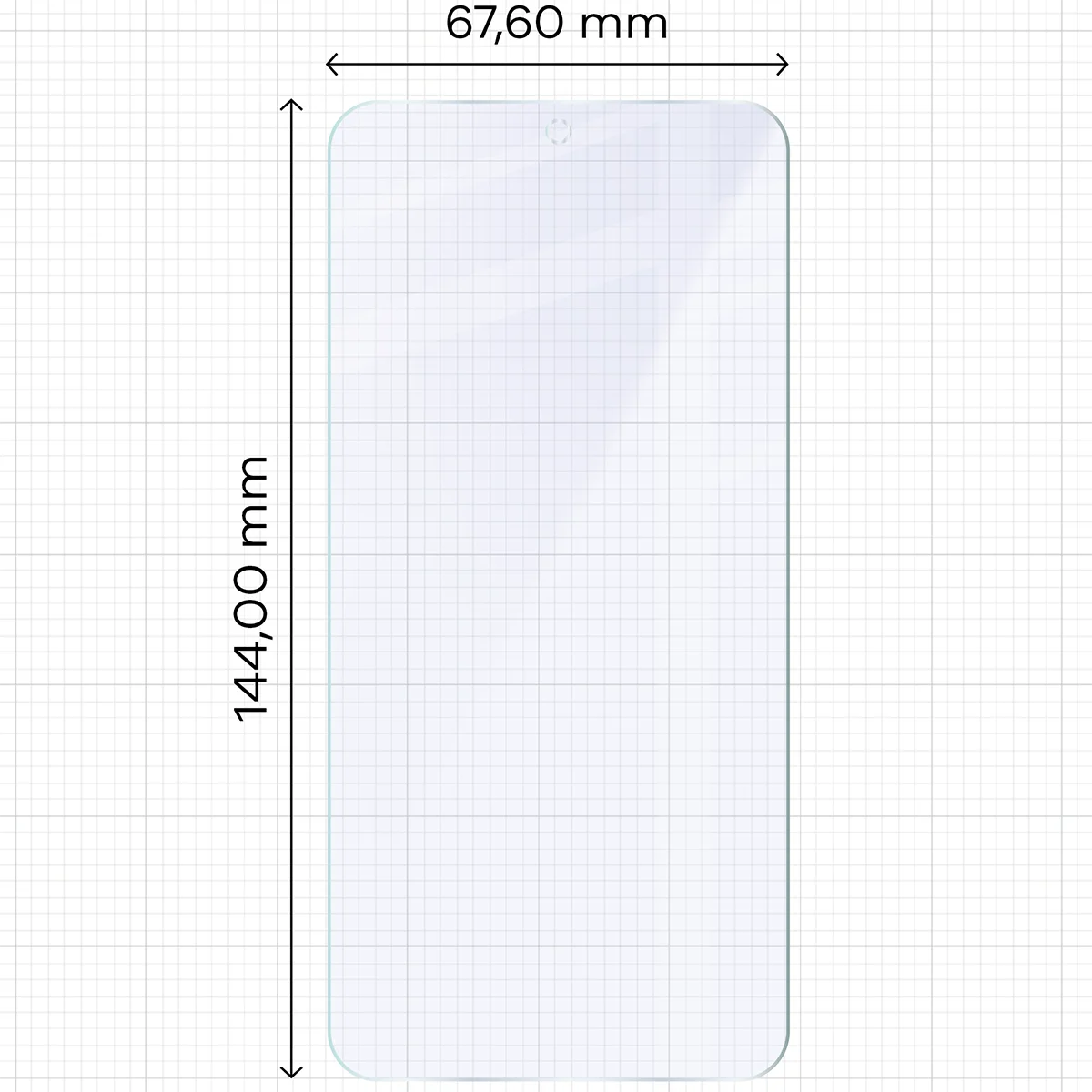 2x Hybridglas mit dem umweltfreundlichen Applikator für Galaxy S25, Bizon Eplikator Hybrid Mule (2/5)
