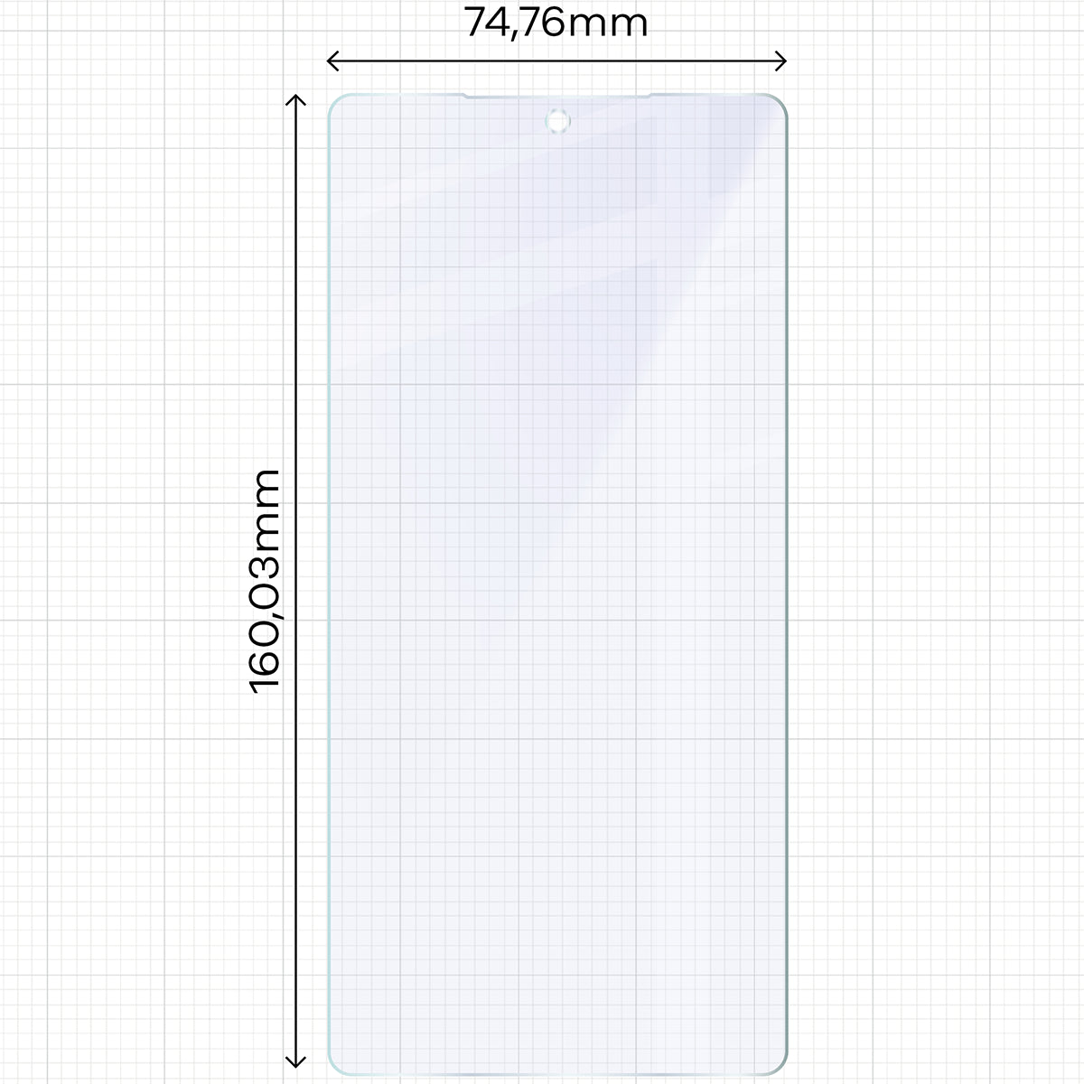 2x Hybridglas mit dem umweltfreundlichen Applikator für Galaxy S25 Ultra, Bizon Eplikator Hybrid Mule (2/5)