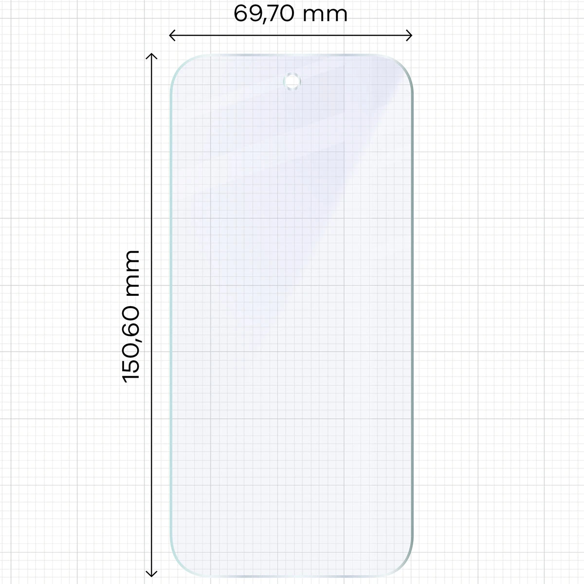 2x Hybridglas mit dem umweltfreundlichen Applikator für Google Pixel 10a, Bizon Eplikator Hybrid Mule (2/5)