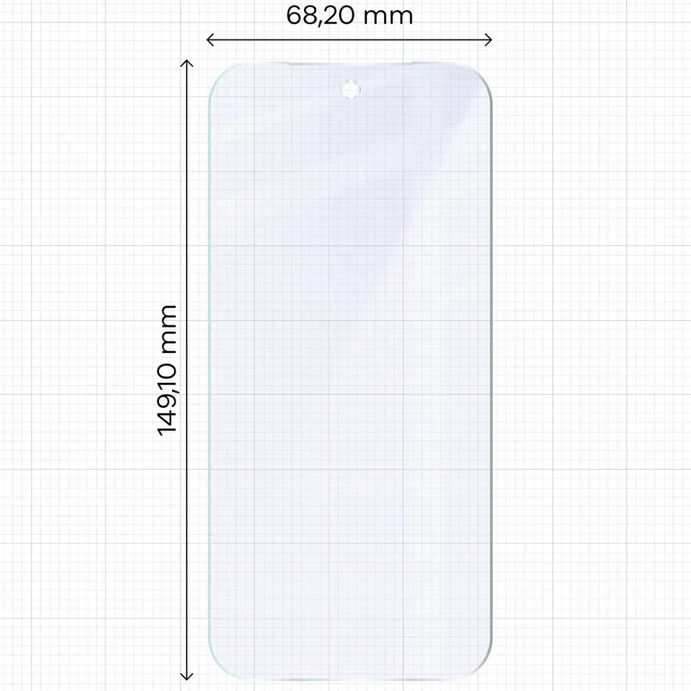 2x Hybridglas mit dem umweltfreundlichen Applikator für Google Pixel 11 Pro, Bizon Eplikator Hybrid Mule (2/5)