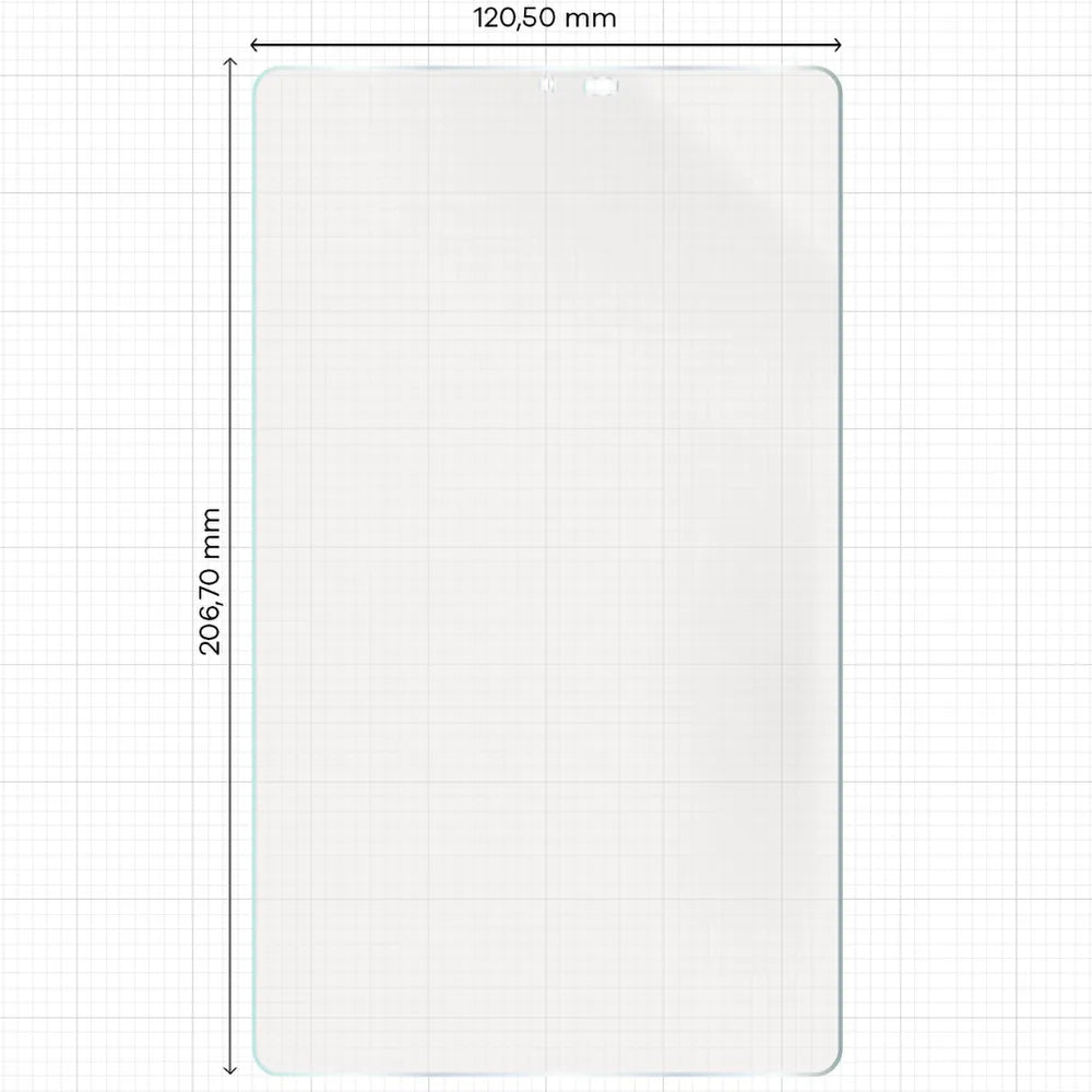 2x Matte Folie mit dem umweltfreundlichen Applikator für Galaxy Tab A11, Bizon Eplikator Tab Film Matte (2/5)
