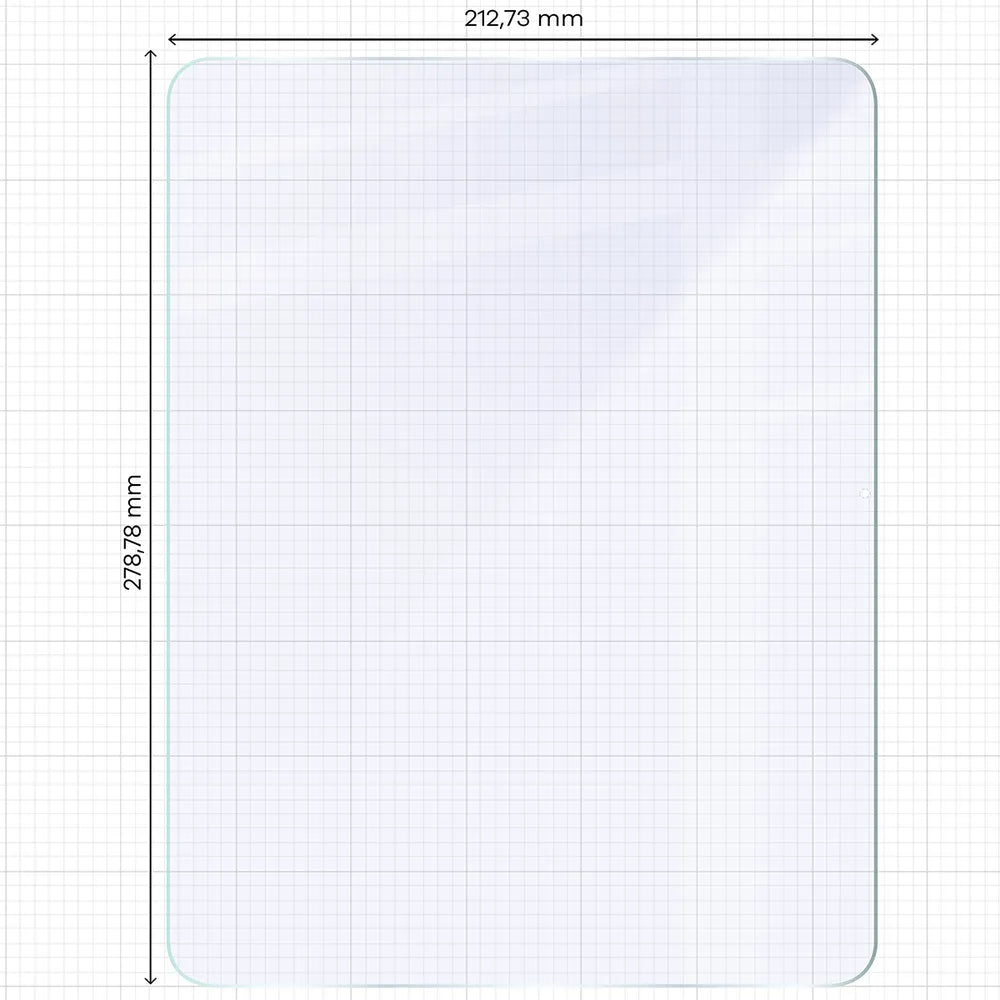 2x Hybridglas mit dem umweltfreundlichen Applikator für Apple iPad Pro 13 M5 2025, Bizon Eplikator Tab Hybrid Mule (2/5)