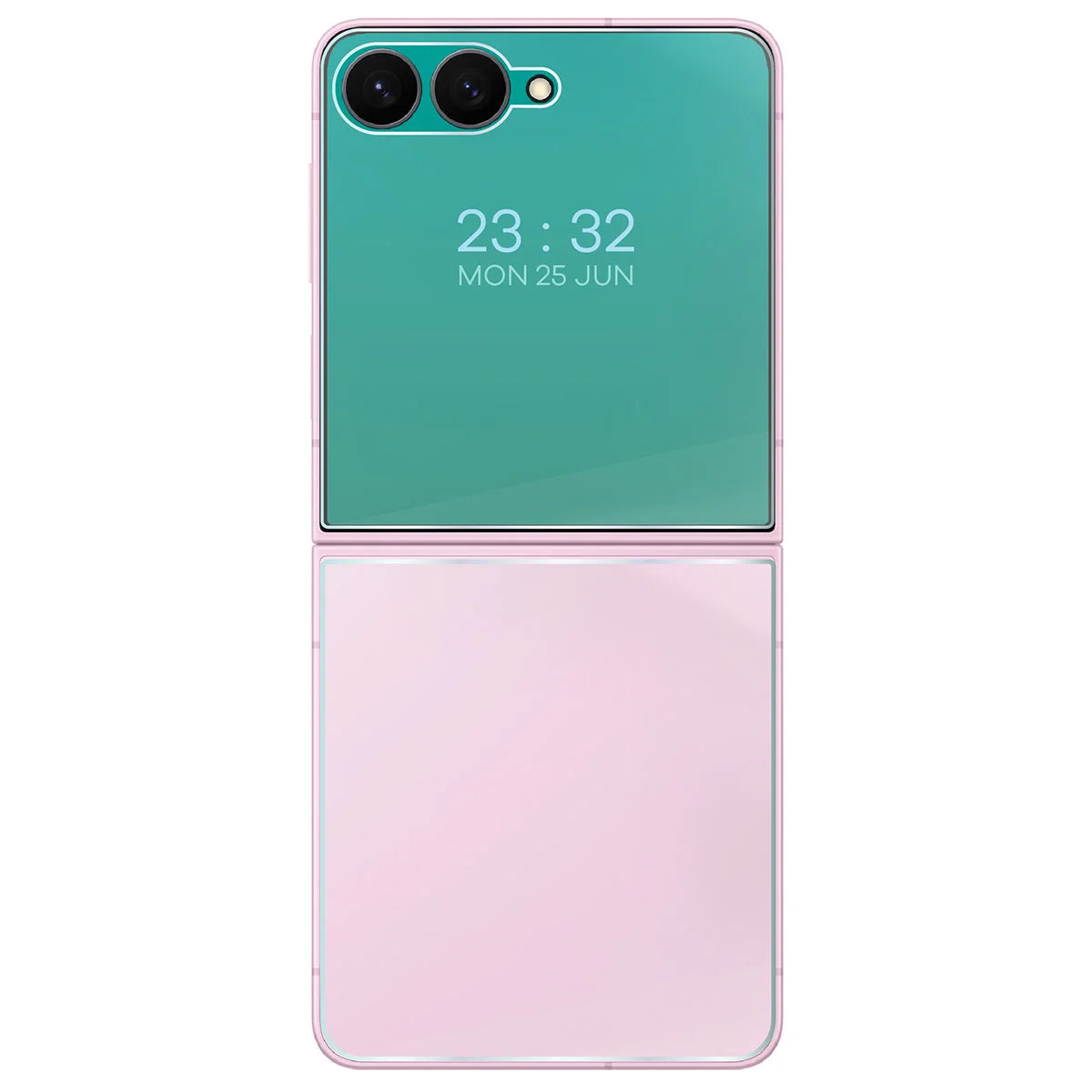 Hydrogel Folie für die Rückseite für Galaxy Z Flip8, Bizon Film Hydrogel Back Duo, 2 Stück