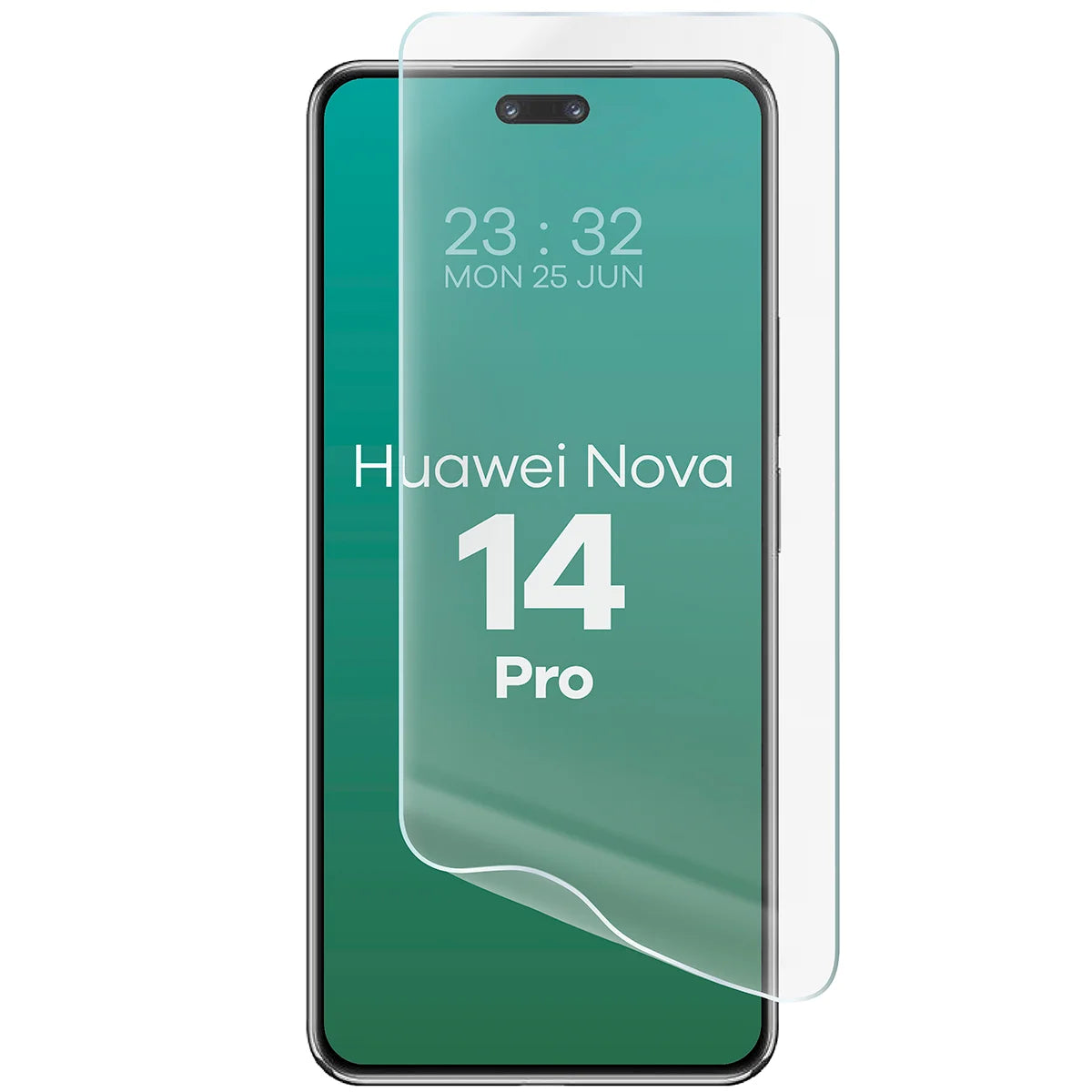 Hydrogel Folie für den Bildschirm für Huawei nova 14 Pro, Bizon Film Hydrogel Front, 1 Stück
